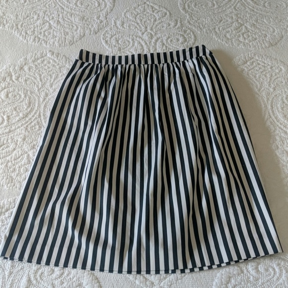 NWT Striped A-line Skirt - Picture 1 of 2